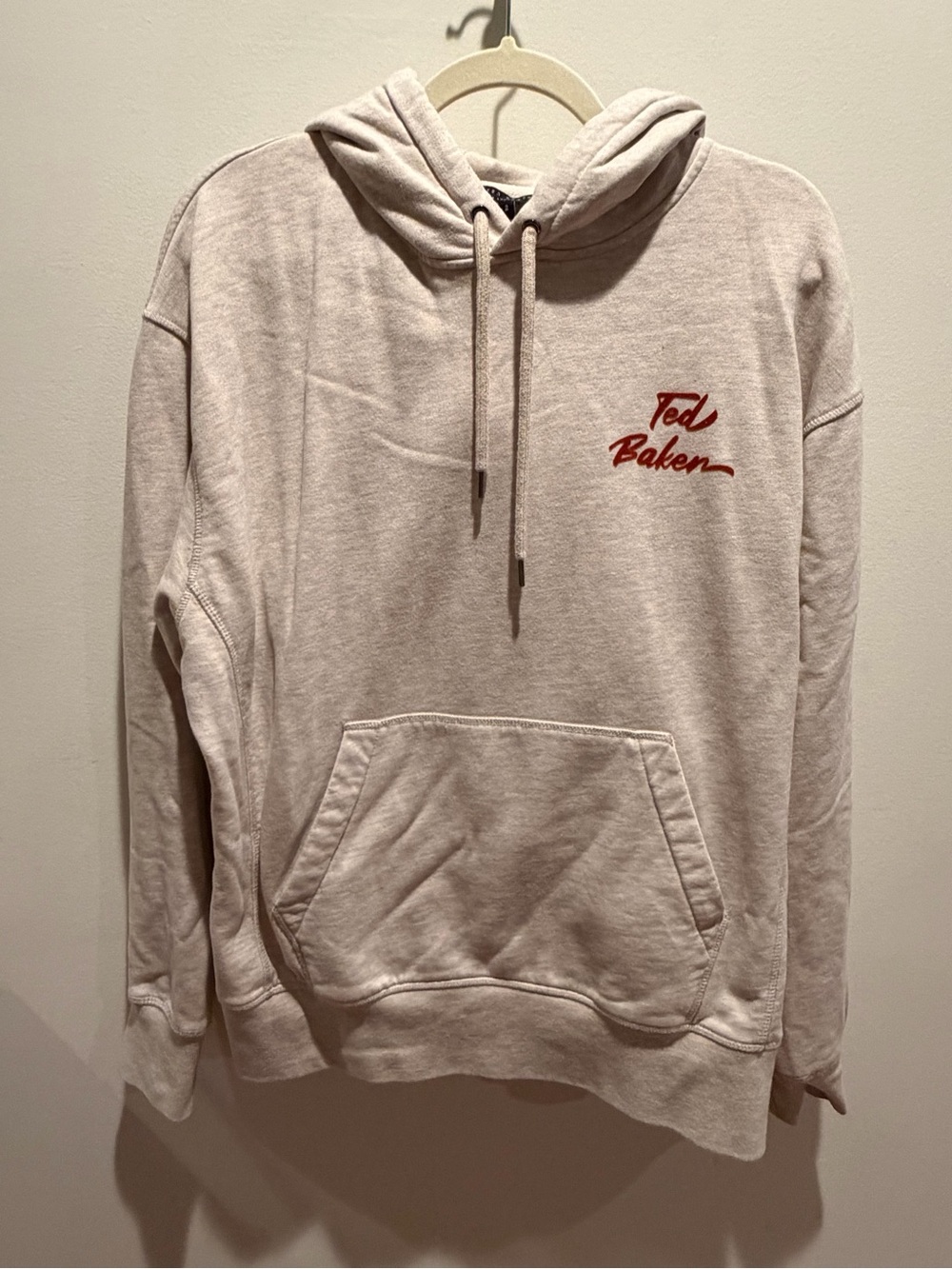 Ted Baker London Men’s Logo Pullover Hoodie Sweatshirt Size 2
